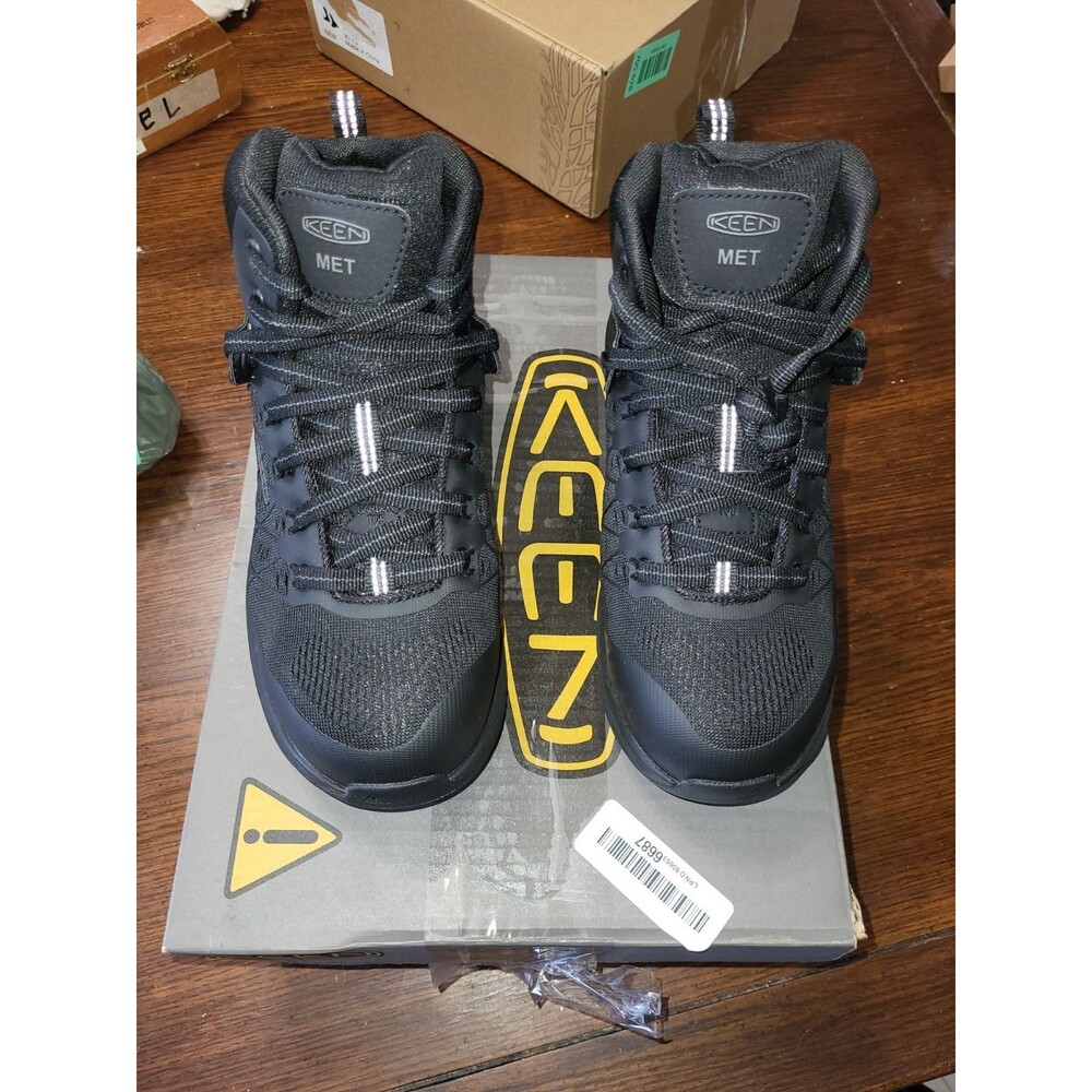 KEEN Utility Vista Energy Mid Womens Work Boots Size 7 M Carbon Toe Guard NIB - Picture 2 of 5